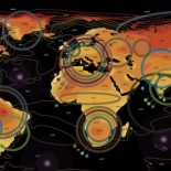 The impact of a global temperature rise of 4 degrees Celsius. Photo: Met Office (http://www.metoffice.gov.uk/climate-change/guide/impacts/high-end/map)